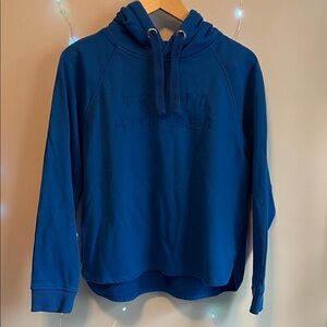 Tommy Hilfiger Blue Sweater with Red, White & Black Trim